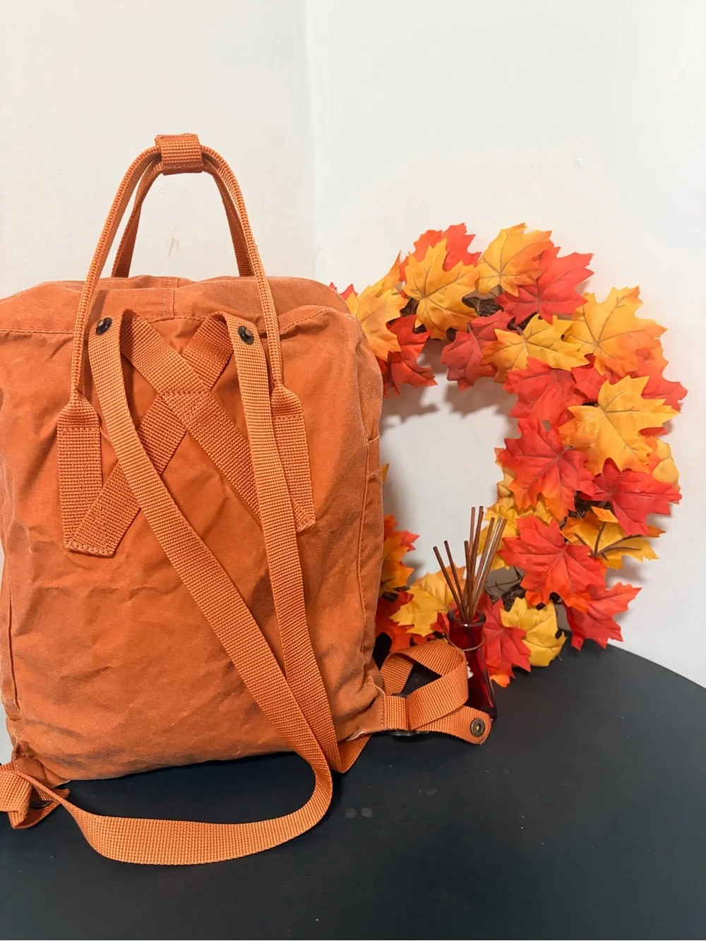 Fjallraven Kånken Backpack in Rust Orange Classic size